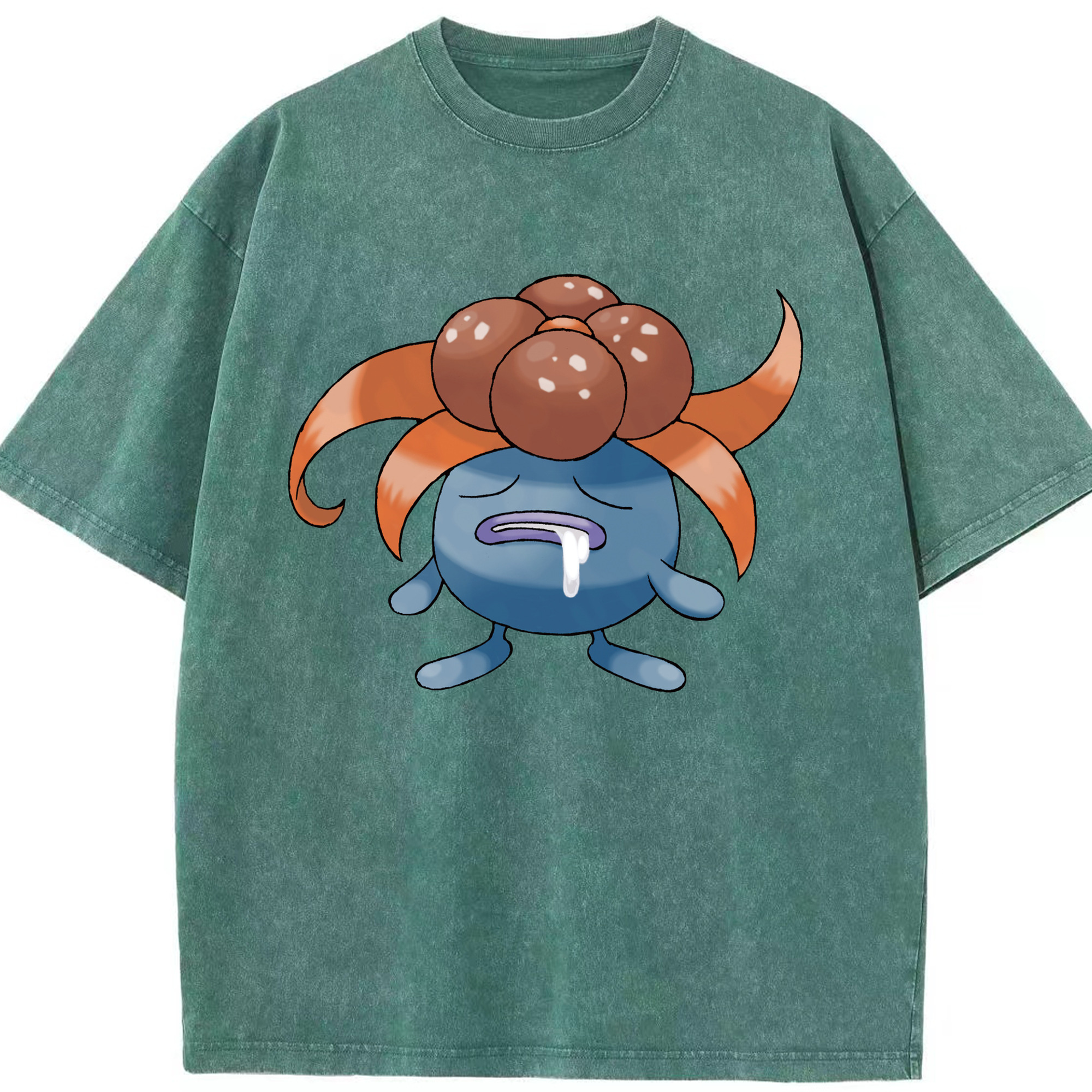 （画像用） ポケットモンスター Pokémon 綿100% ヴィンテージ風 半袖Tシャツ（フロントプリント）
